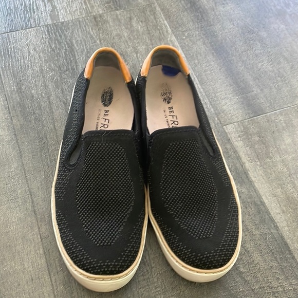 Black Knit Slip-On Sneaker - Picture 1 of 8